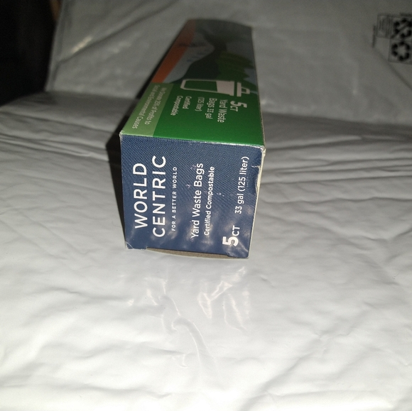 Bundle of 4 World Centric - Bags Compostable 33 Gal - 5 Ct - Picture 3 of 9